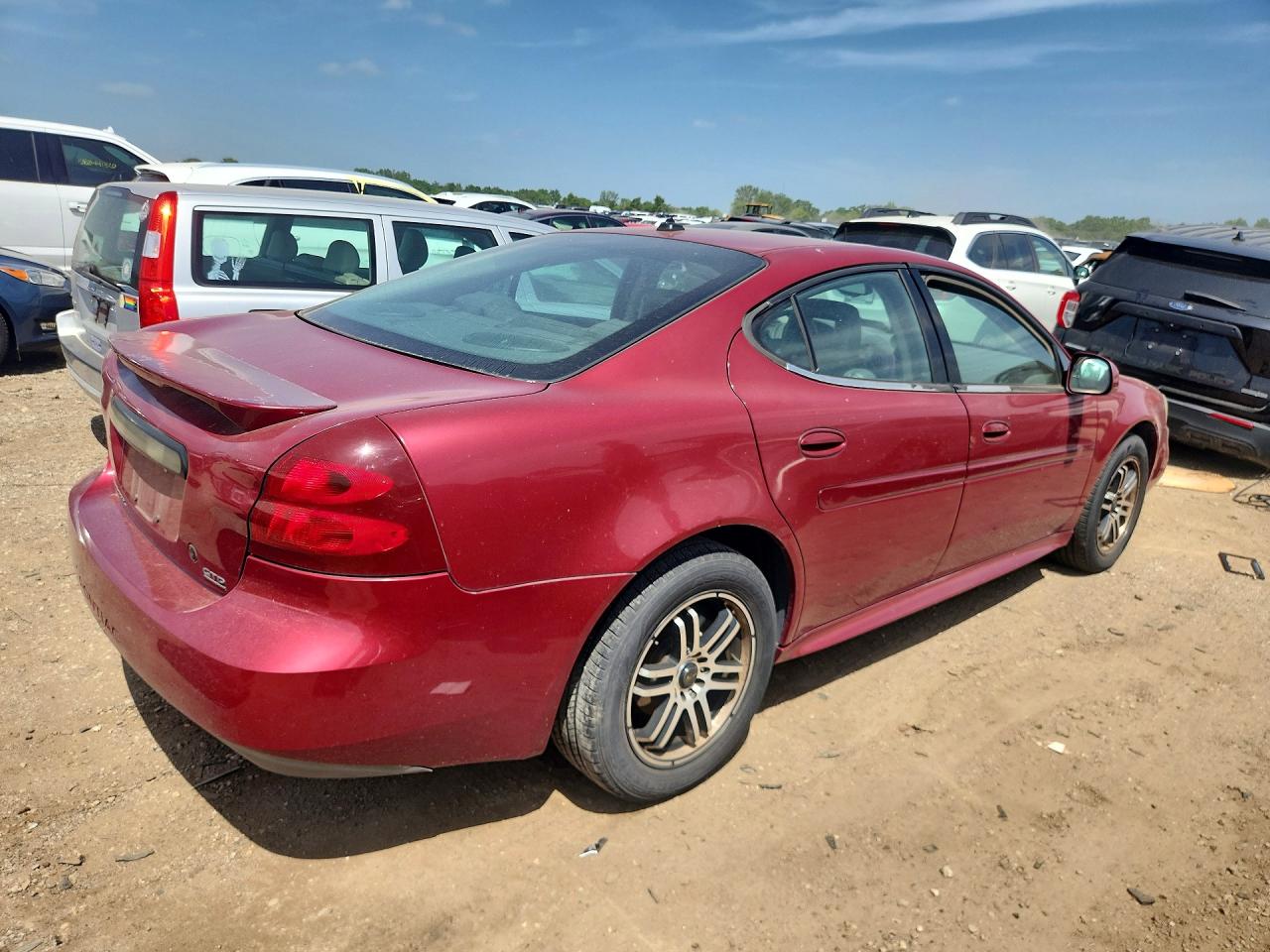 2004 Pontiac Grand Prix Gtp Maroon vin: 2G2WR524641138573