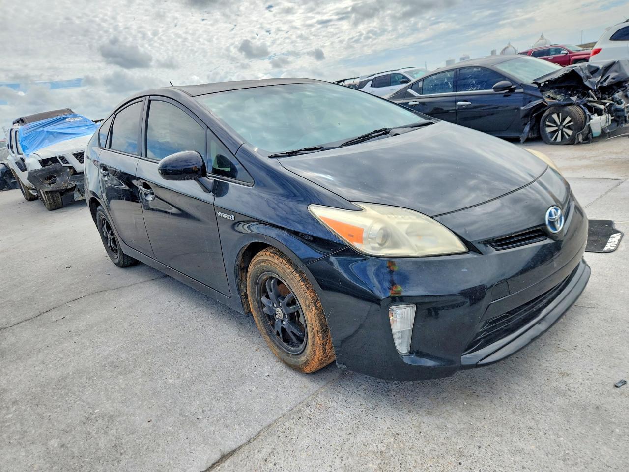 2012 Toyota Prius Three Black vin: JTDKN3DU8C1600613