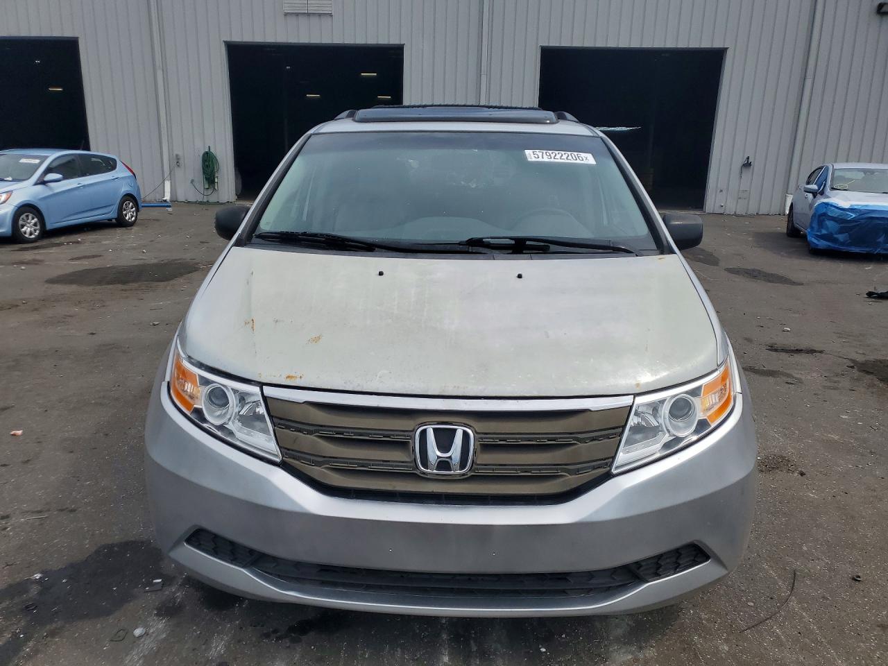 2012 Honda Odyssey Exl Silver vin: 5FNRL5H64CB036008