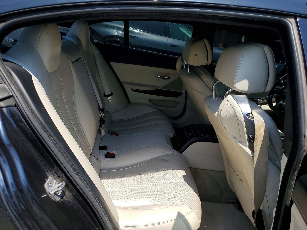 2014 Bmw 650 I Gran Coupe Black vin: WBA6B2C54ED129458