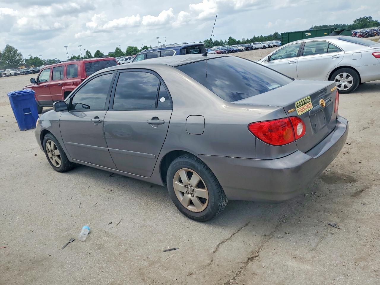 2004 Toyota Corolla Le Gray vin: 1NXBR38EX4Z236231