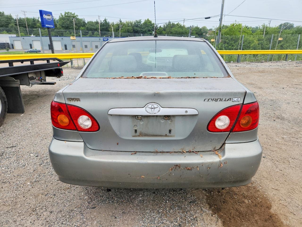 2003 Toyota Corolla Le Gray vin: 1NXBR32E73Z020487