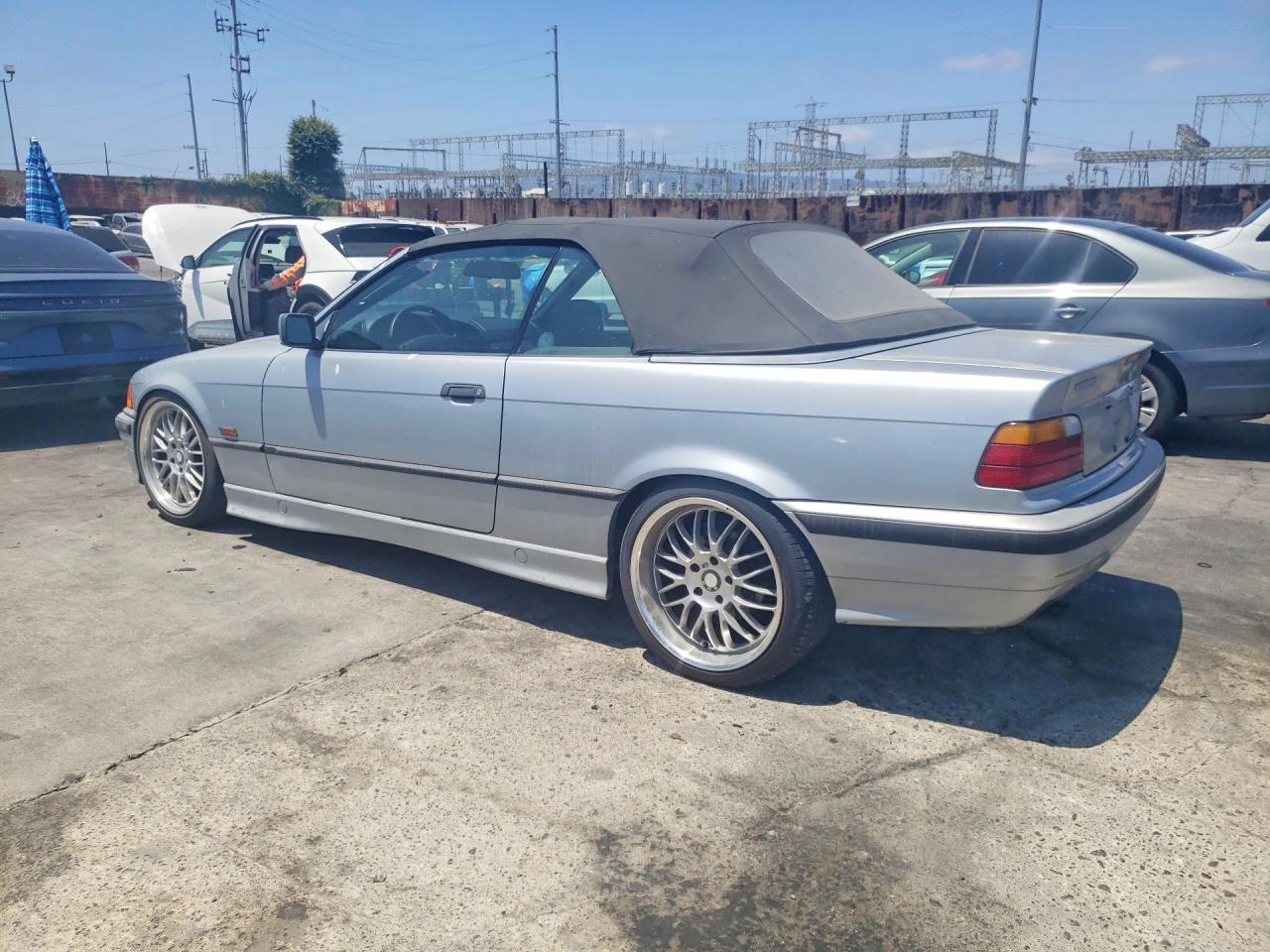 1996 Bmw 328 Ic Automatic Gray vin: WBABK8329TET94083