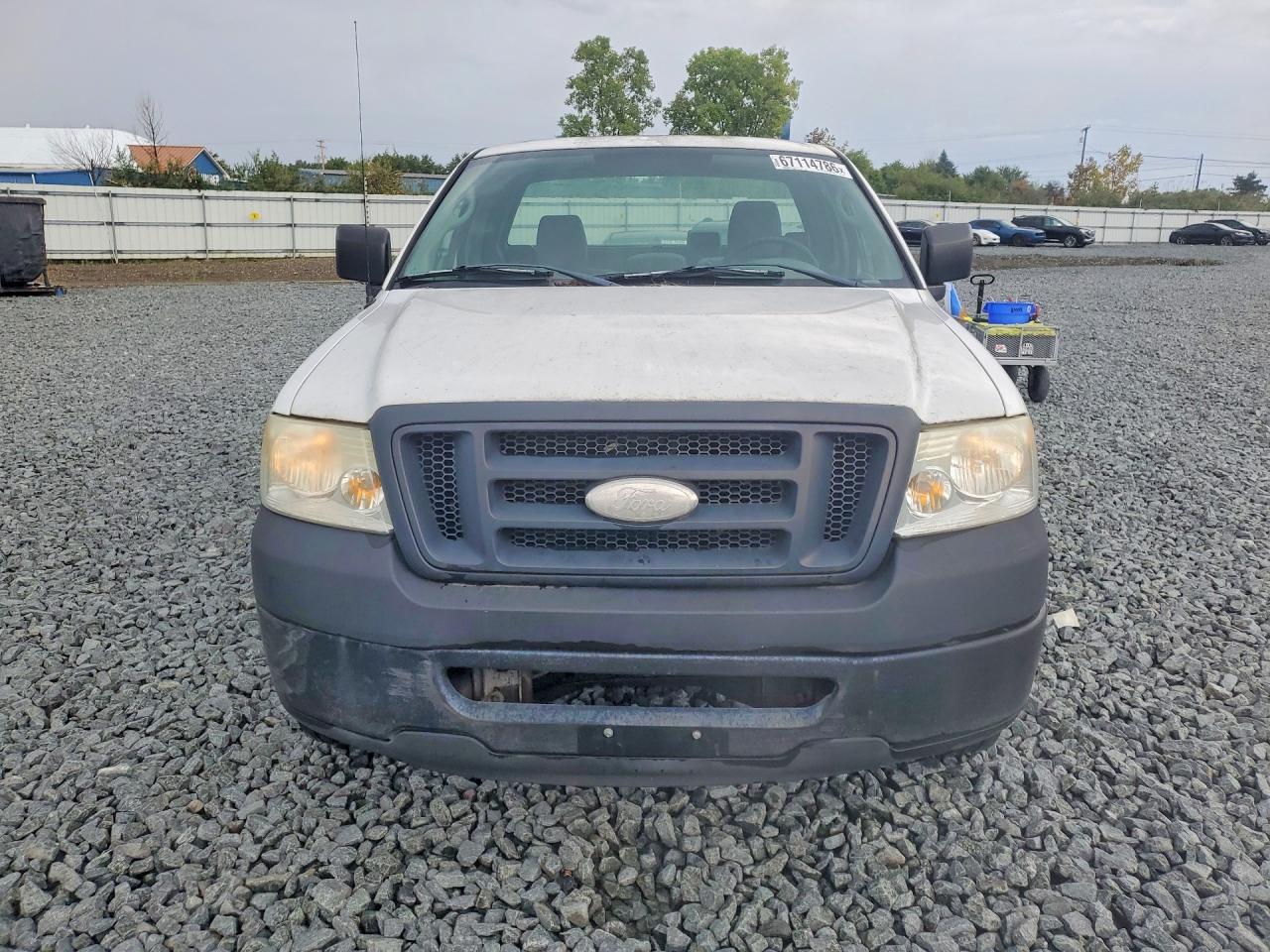 2007 Ford F150 White vin: 1FTRF12W27KC09607