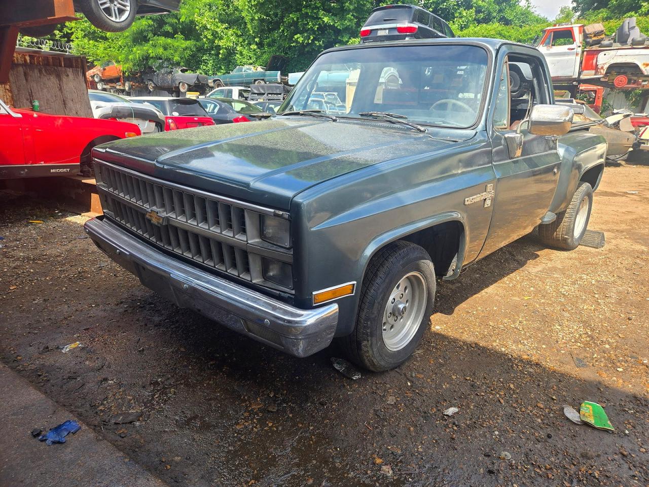 1982 Chevrolet C10 Gray vin: 1GCDC14H1CS116508