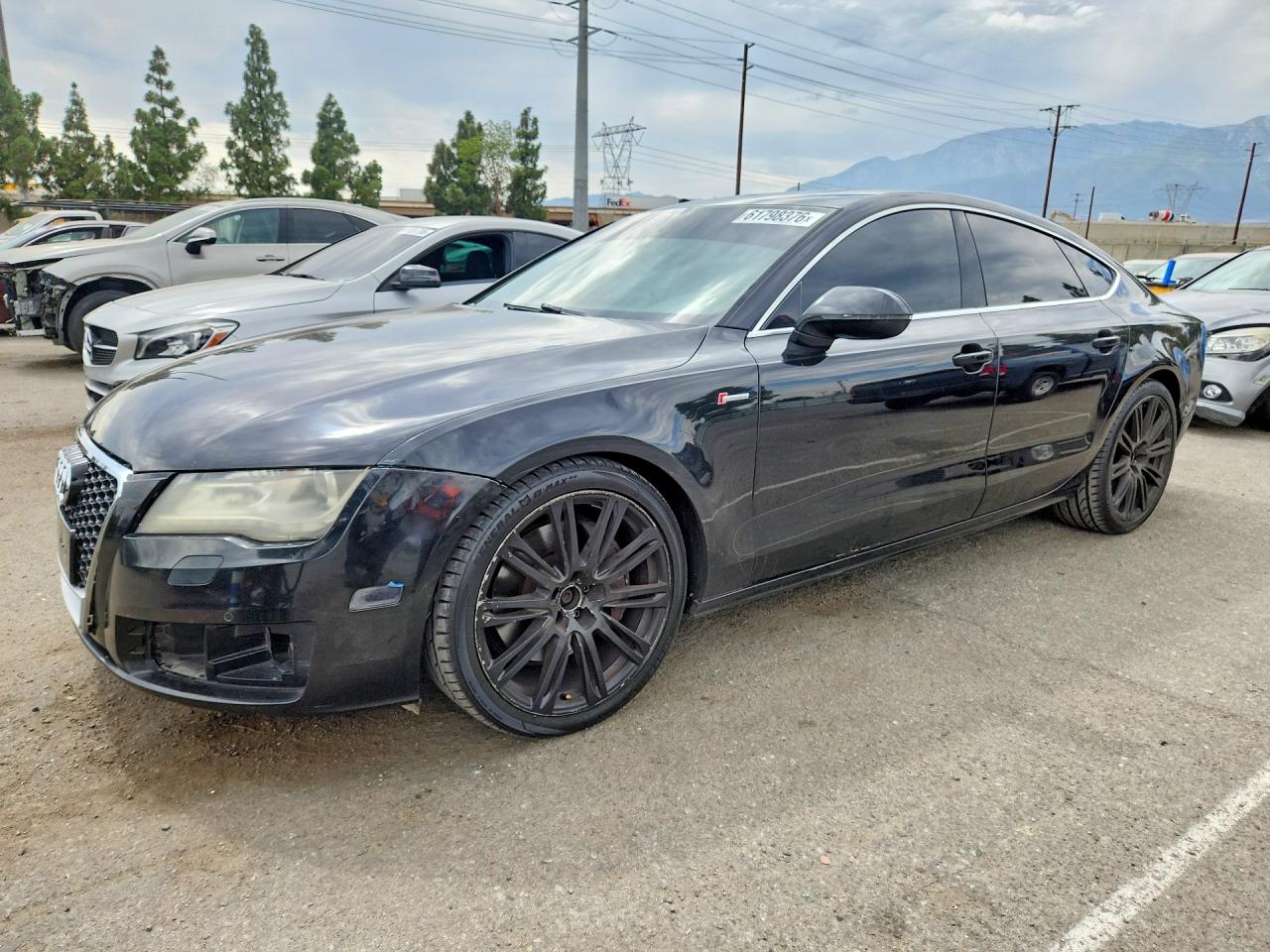 2012 Audi A7 Prestige Black vin: WAUSGAFC5CN002164