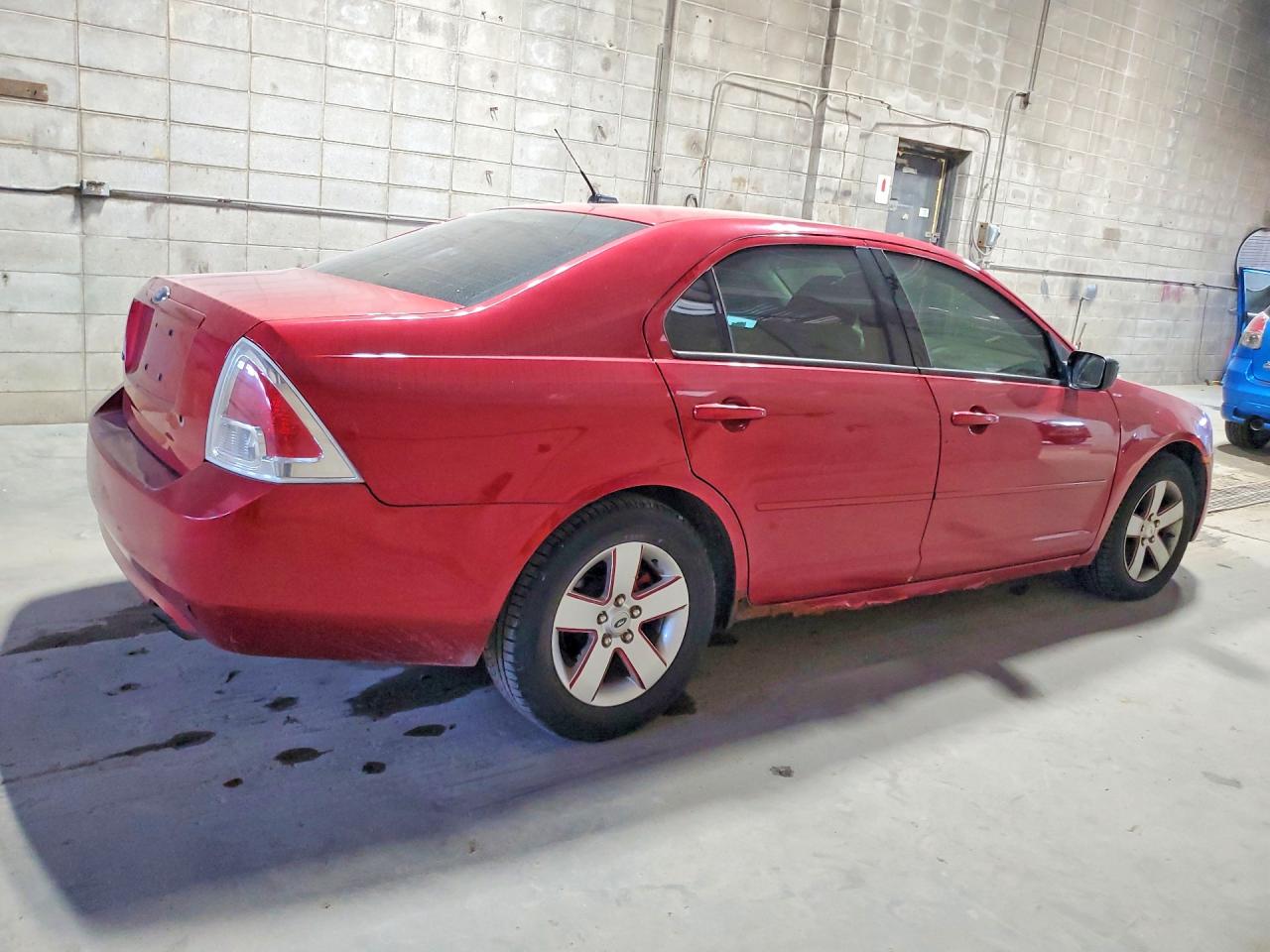 2009 Ford Fusion S Красный vin: 3FAHP06Z59R186089