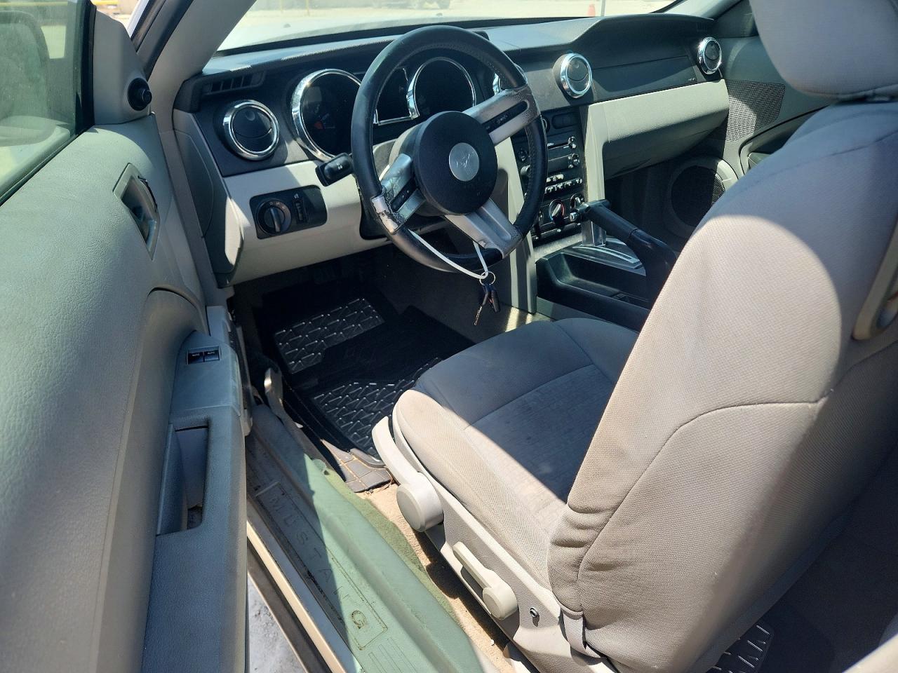 2007 Ford Mustang Silver vin: 1ZVFT80NX75264445