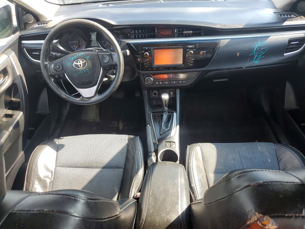 2015 Toyota Corolla S Plus Blue vin: 2T1BURHE3FC267567
