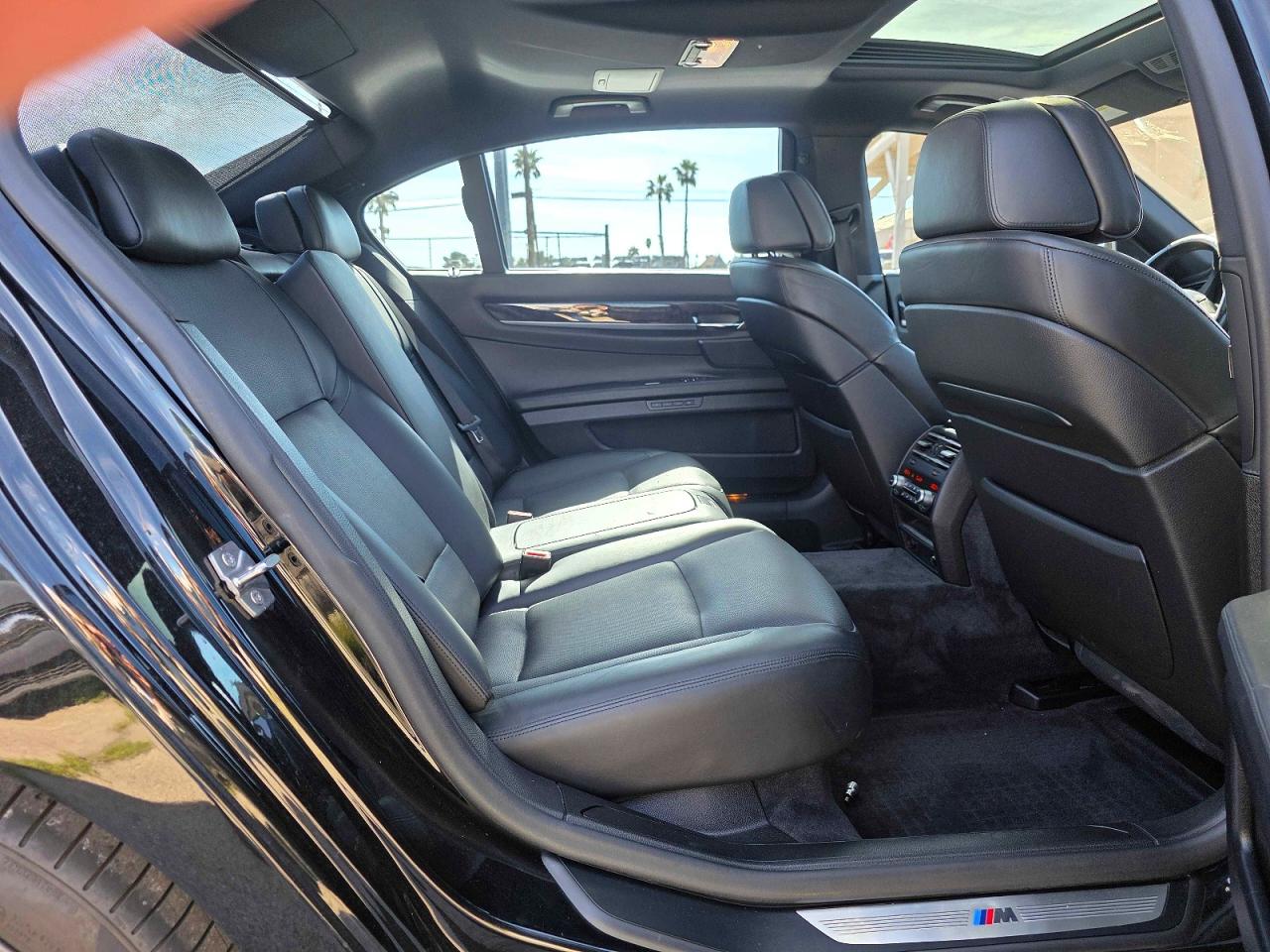2011 Bmw 750 Li Black vin: WBAKC8C53BC431842
