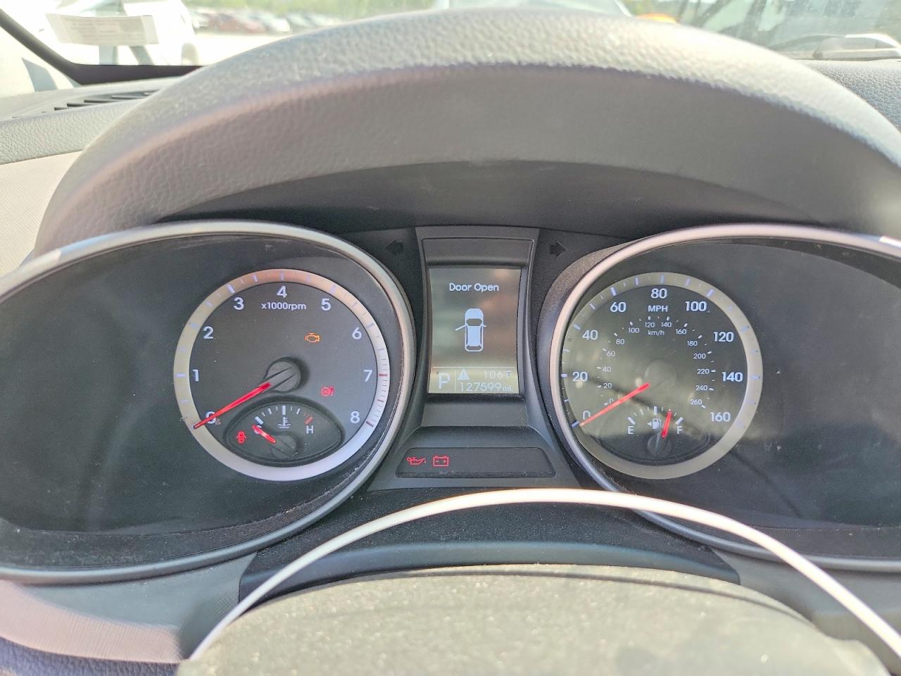 2014 Hyundai Santa Fe Sport 2.4l Gray vin: 5XYZT3LB7EG133580