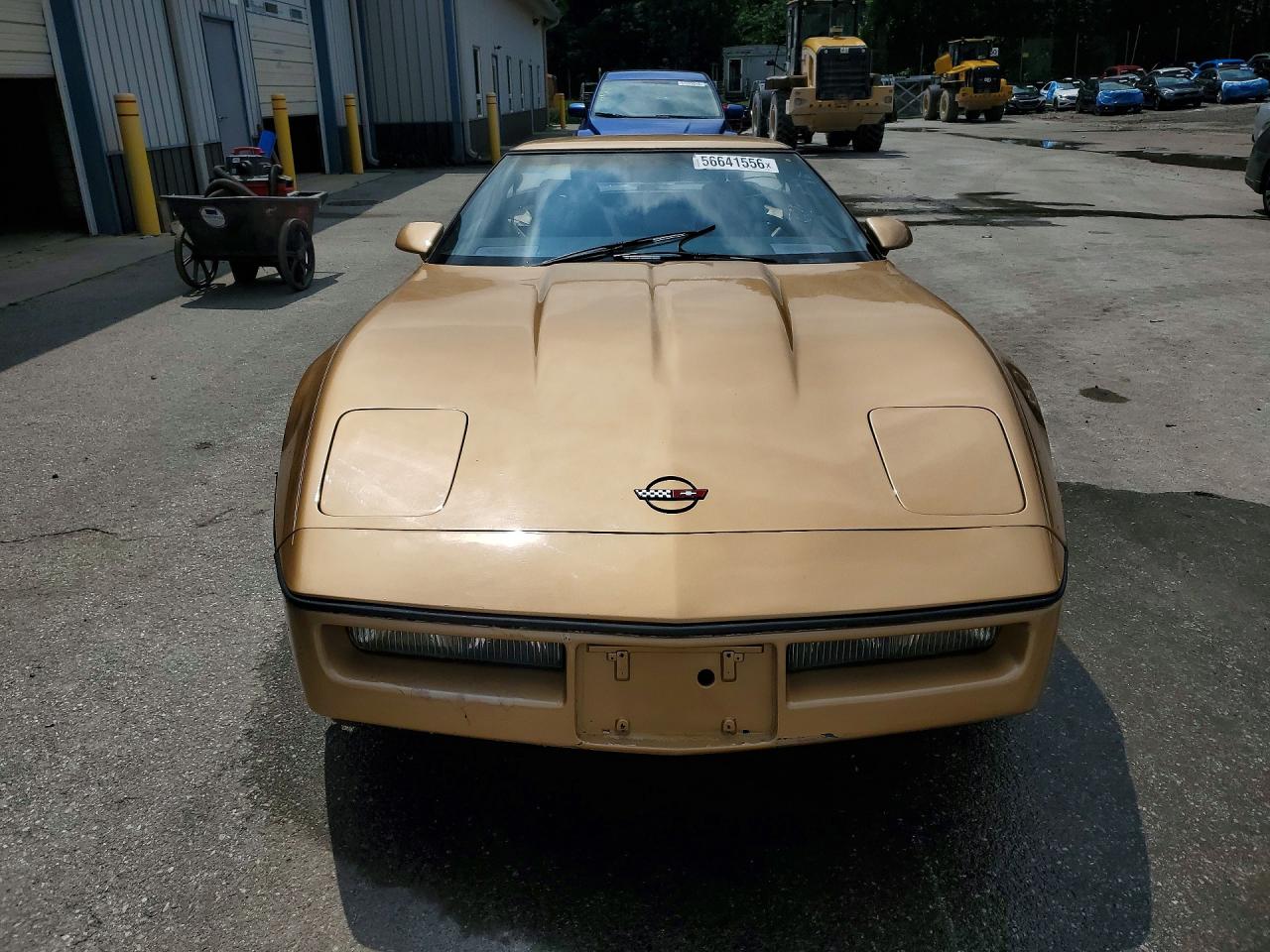 1984 Chevrolet Corvette Yellow vin: 1G1AY0788E5123461