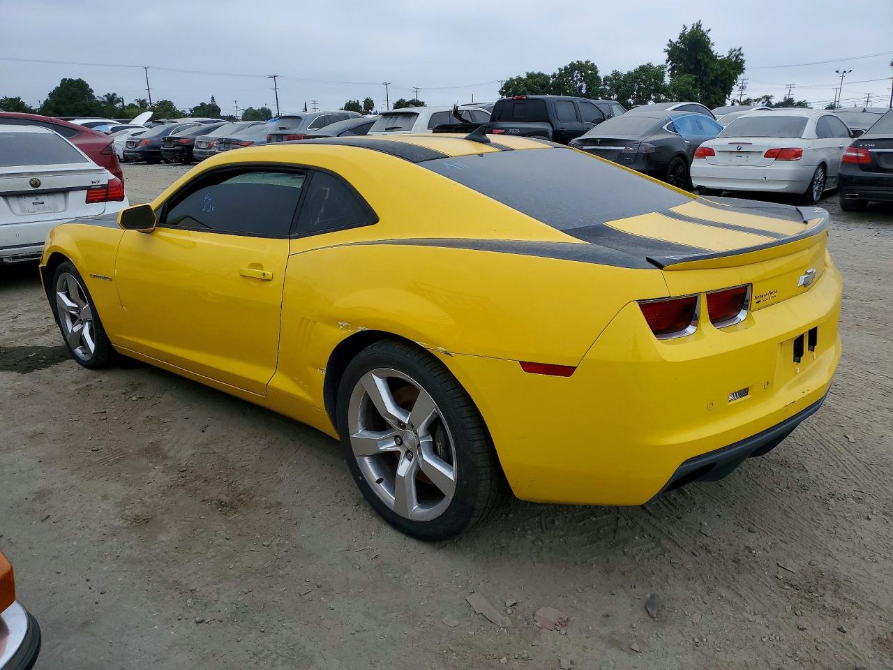 2013 Chevrolet Camaro 2ss Yellow vin: 2G1FT1EW7D9207820