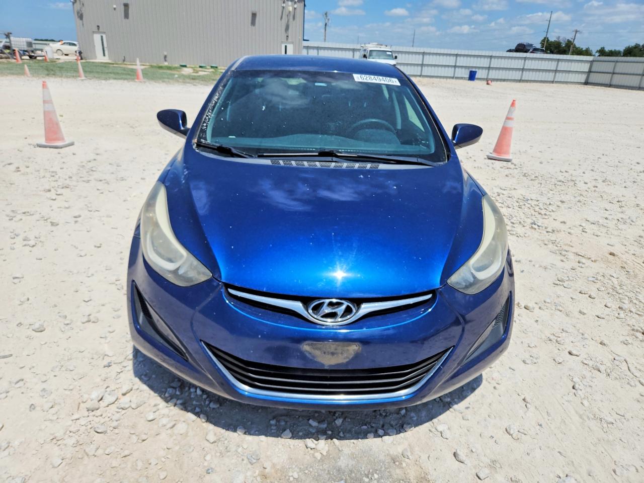 2015 Hyundai Elantra Se Blue vin: 5NPDH4AE6FH649325