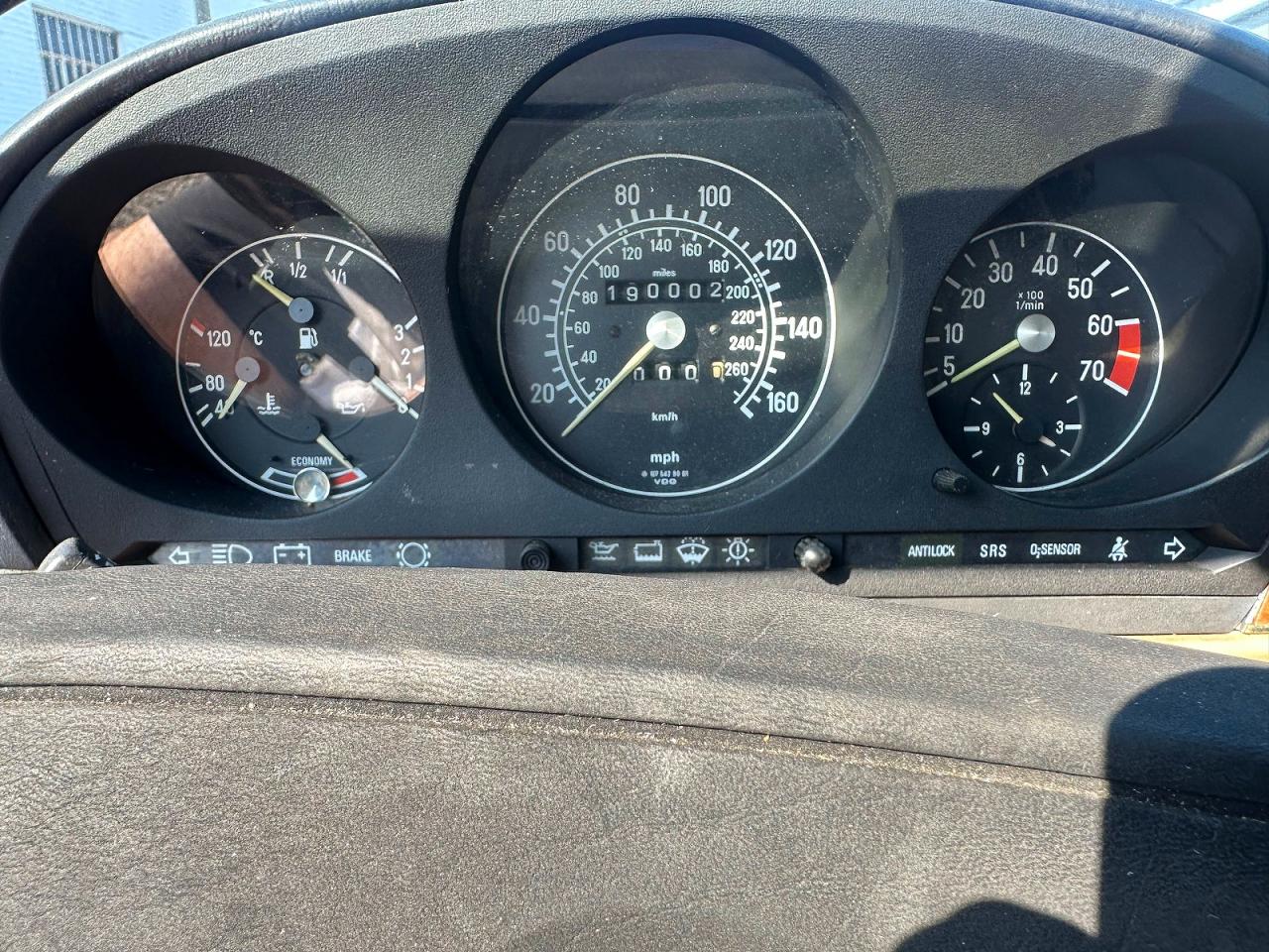 1986 Mercedes-benz 560sl Black vin: WDBBA4BD7GA039241