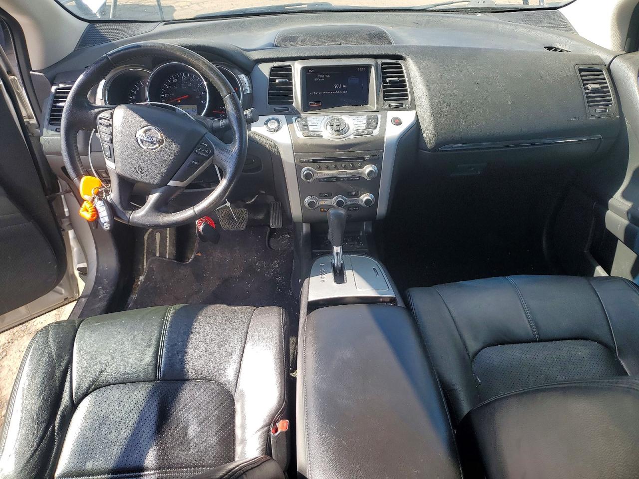 2011 Nissan Murano S Silver vin: JN8AZ1MW1BW176655