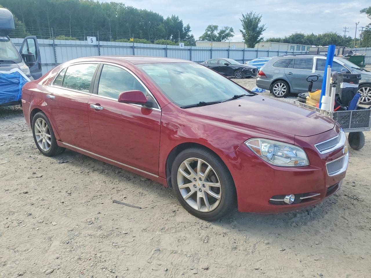 2011 Chevrolet Malibu Ltz Red vin: 1G1ZE5E17BF257348
