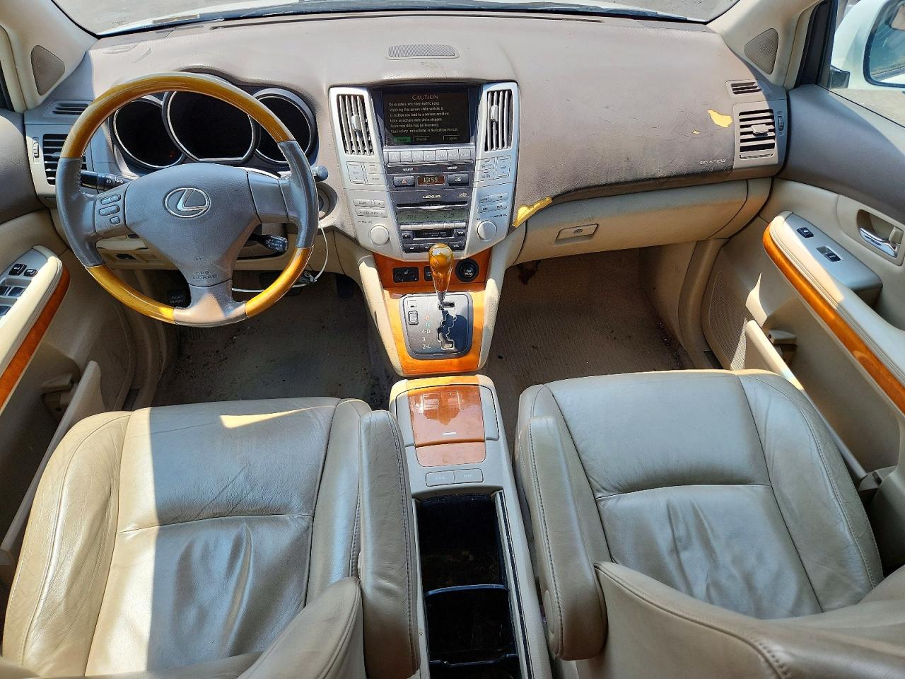 2004 Lexus Rx 330 White vin: 2T2HA31U14C014810