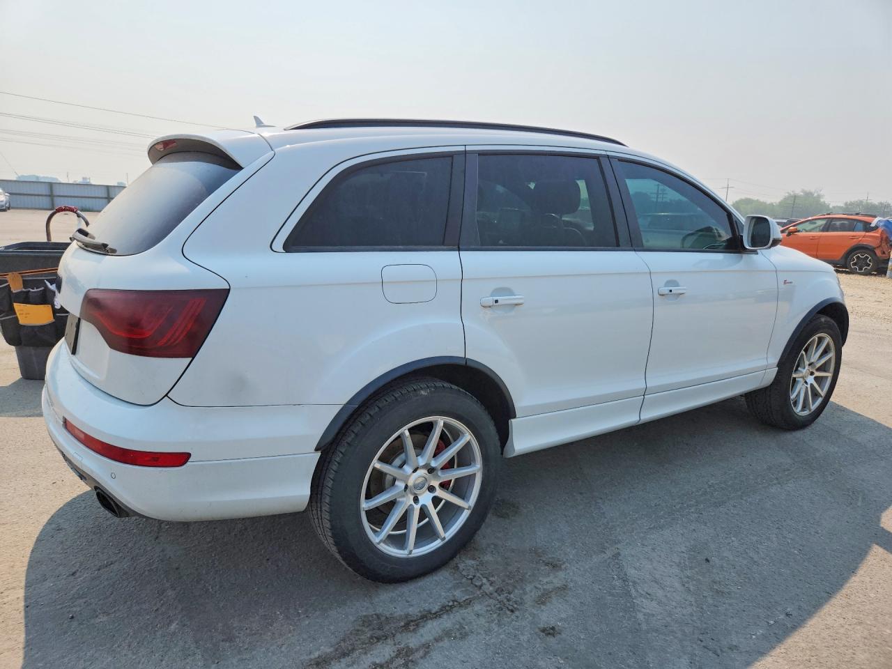 2013 Audi Q7 Prestige White vin: WA1DGAFE5DD002129