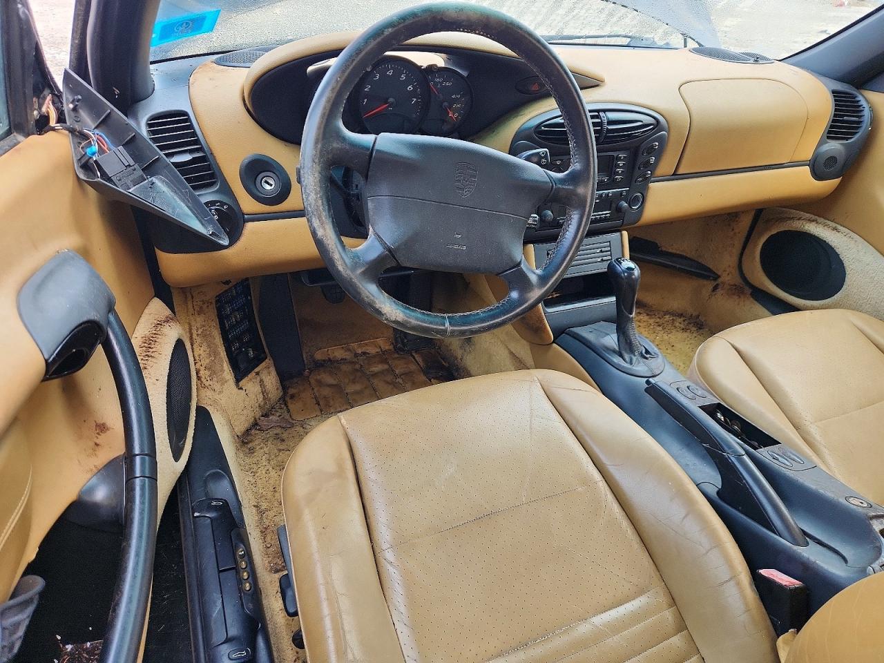 1999 Porsche Boxster Black vin: WP0CA2989XU625661