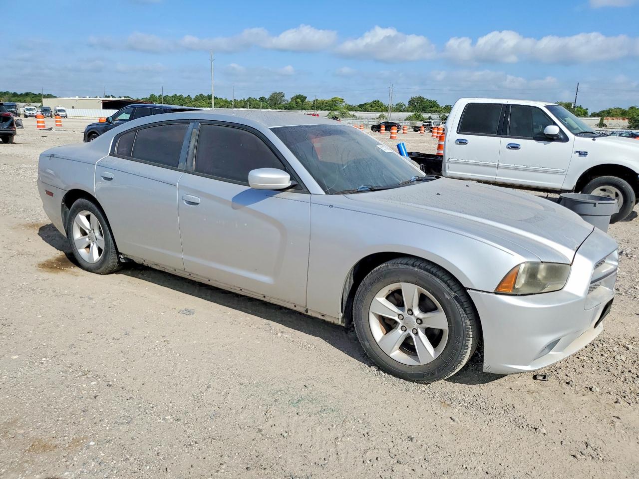 2012 Dodge Charger Se Silver vin: 2C3CDXBG9CH119299
