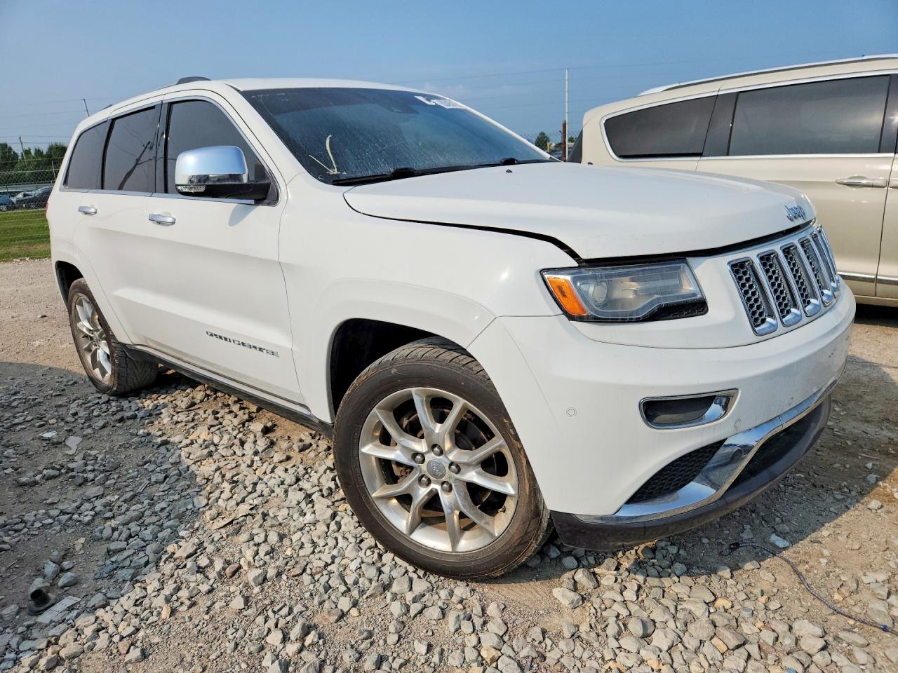 2014 Jeep Grand Cherokee Summit White vin: 1C4RJFJM0EC522982