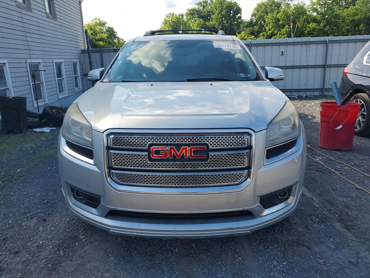 2013 Gmc Acadia Denali Silver vin: 1GKKVTKD2DJ117322
