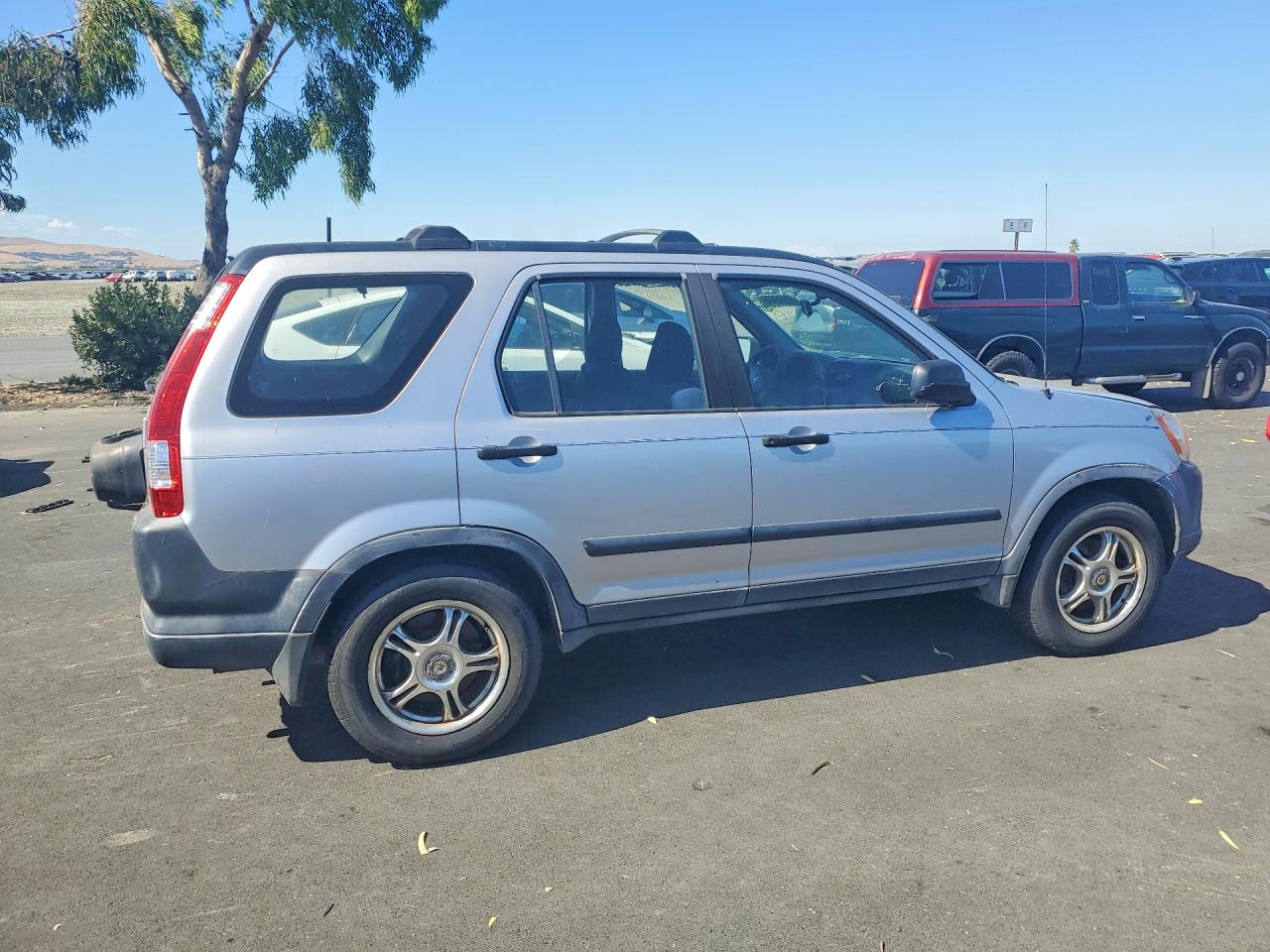 2006 Honda Cr-v Lx Silver vin: JHLRD78506C016293