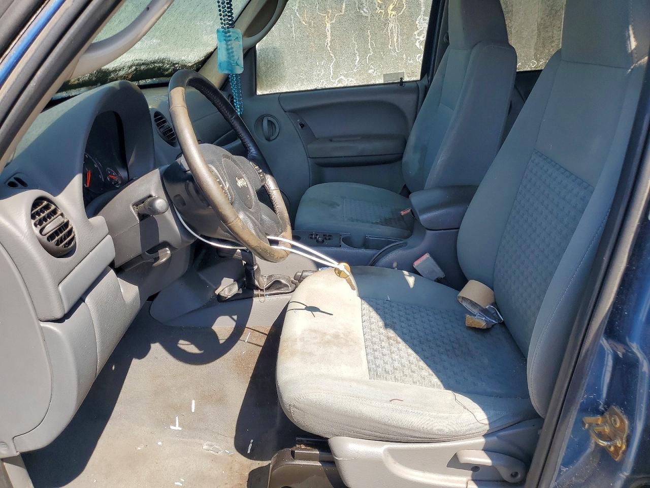 2006 Jeep Liberty Sport Blue vin: 1J4GL48K66W179213