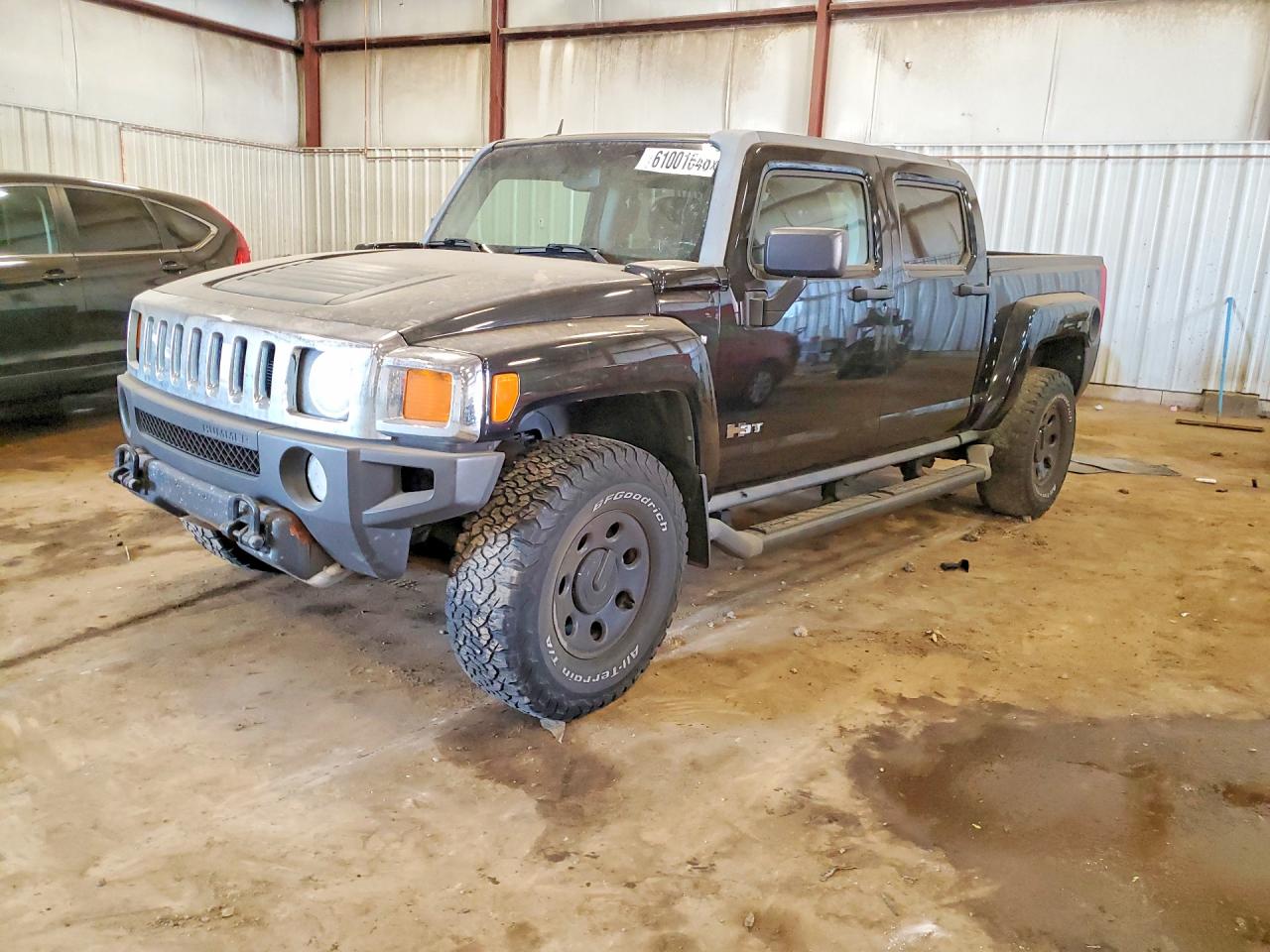 2009 Hummer H3t Черный vin: 5GNEN13E698148334