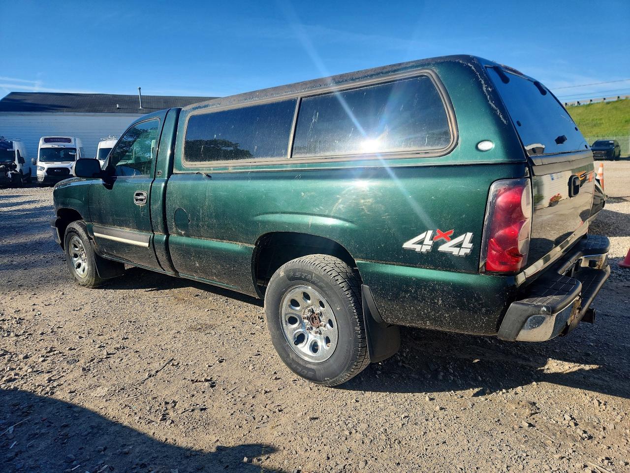 2006 Chevrolet Silverado K1500 Green vin: 1GCEK14T56E154080
