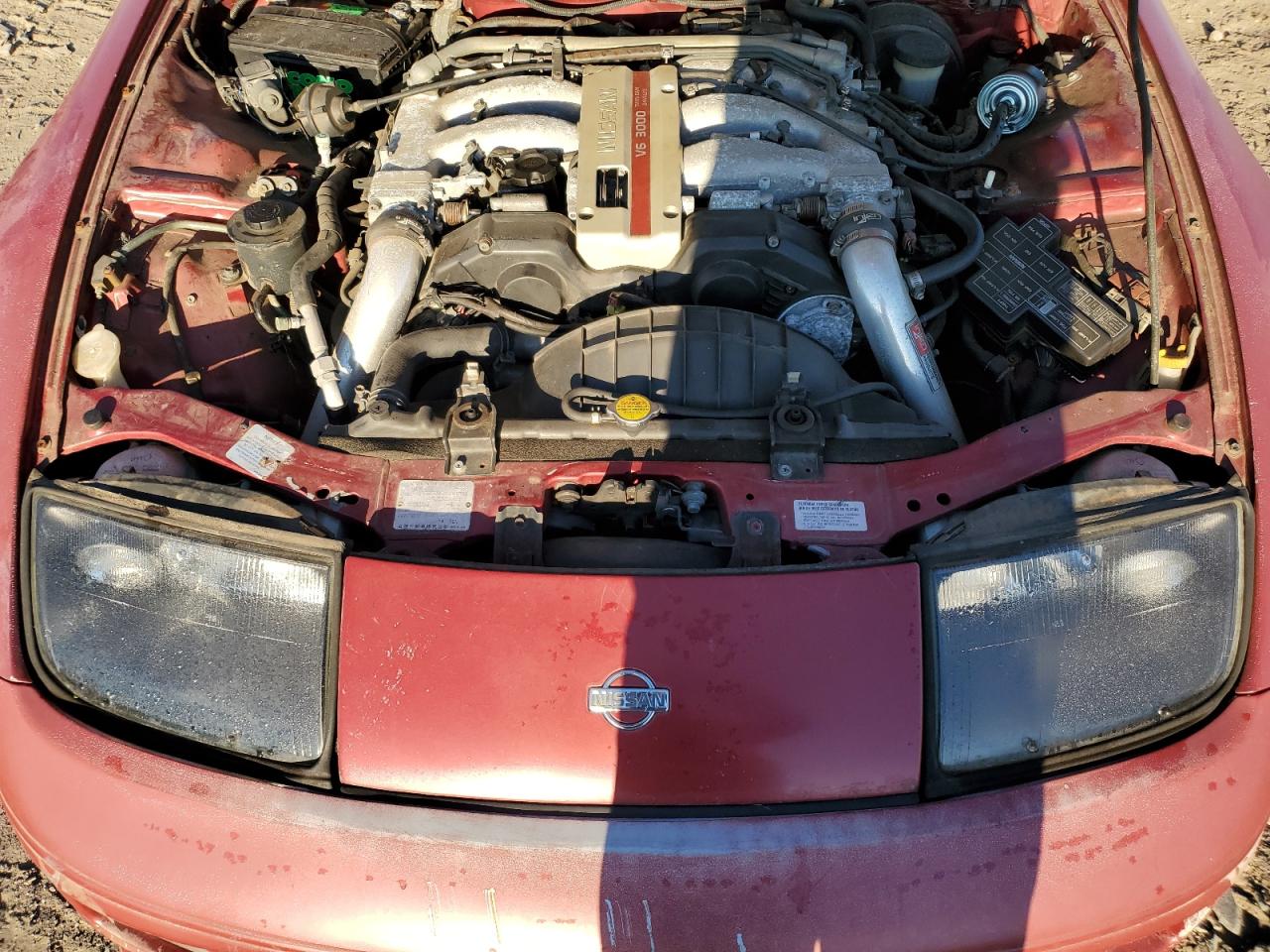 1994 Nissan 300zx Красный vin: JN1RZ27D6RX010735