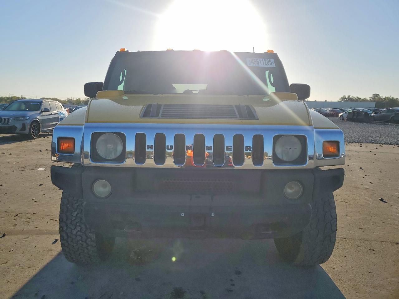 2003 Hummer H2 Желтый vin: 5GRGN23U63H107830