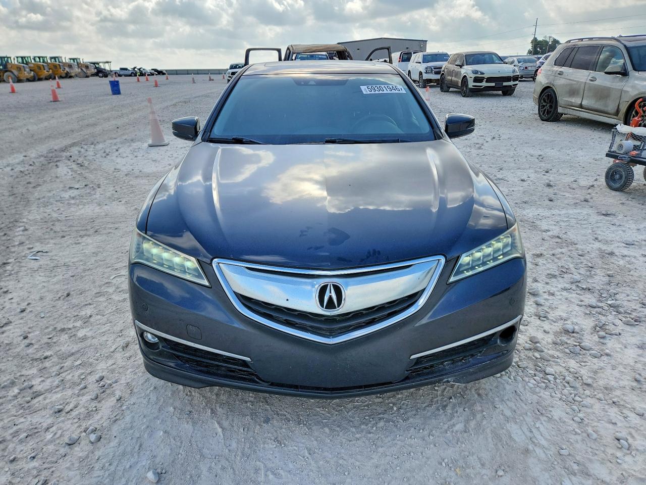 2015 Acura Tlx Advance Угольный vin: 19UUB2F71FA018975