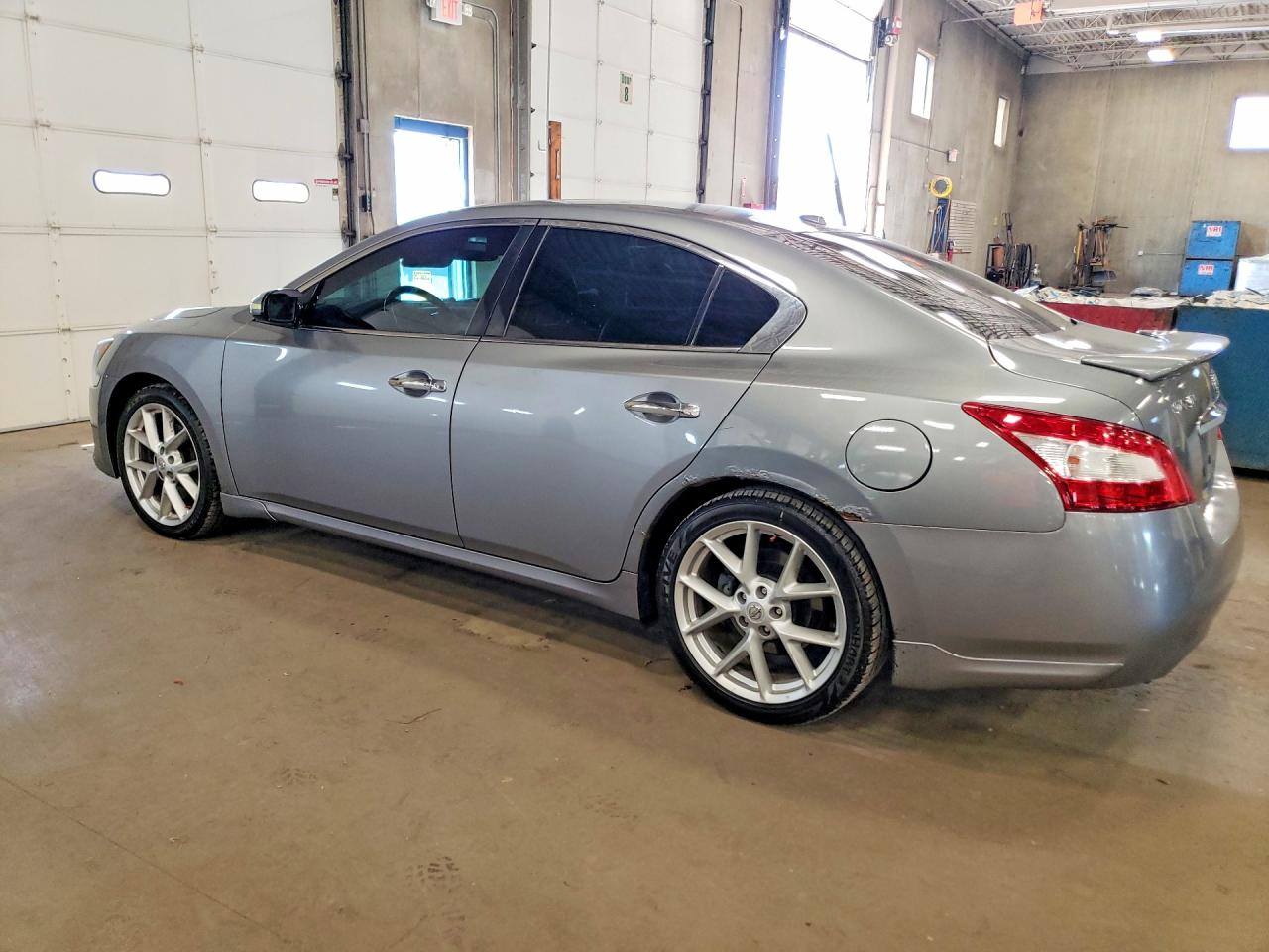 2009 Nissan Maxima 3.5 S Silver vin: 1N4AA51E69C813627