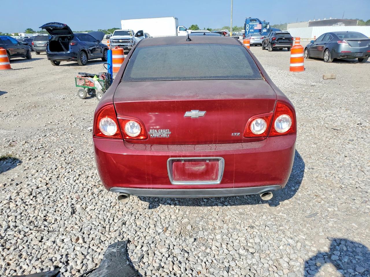 2008 Chevrolet Malibu Ltz Maroon vin: 1G1ZK577X8F296017
