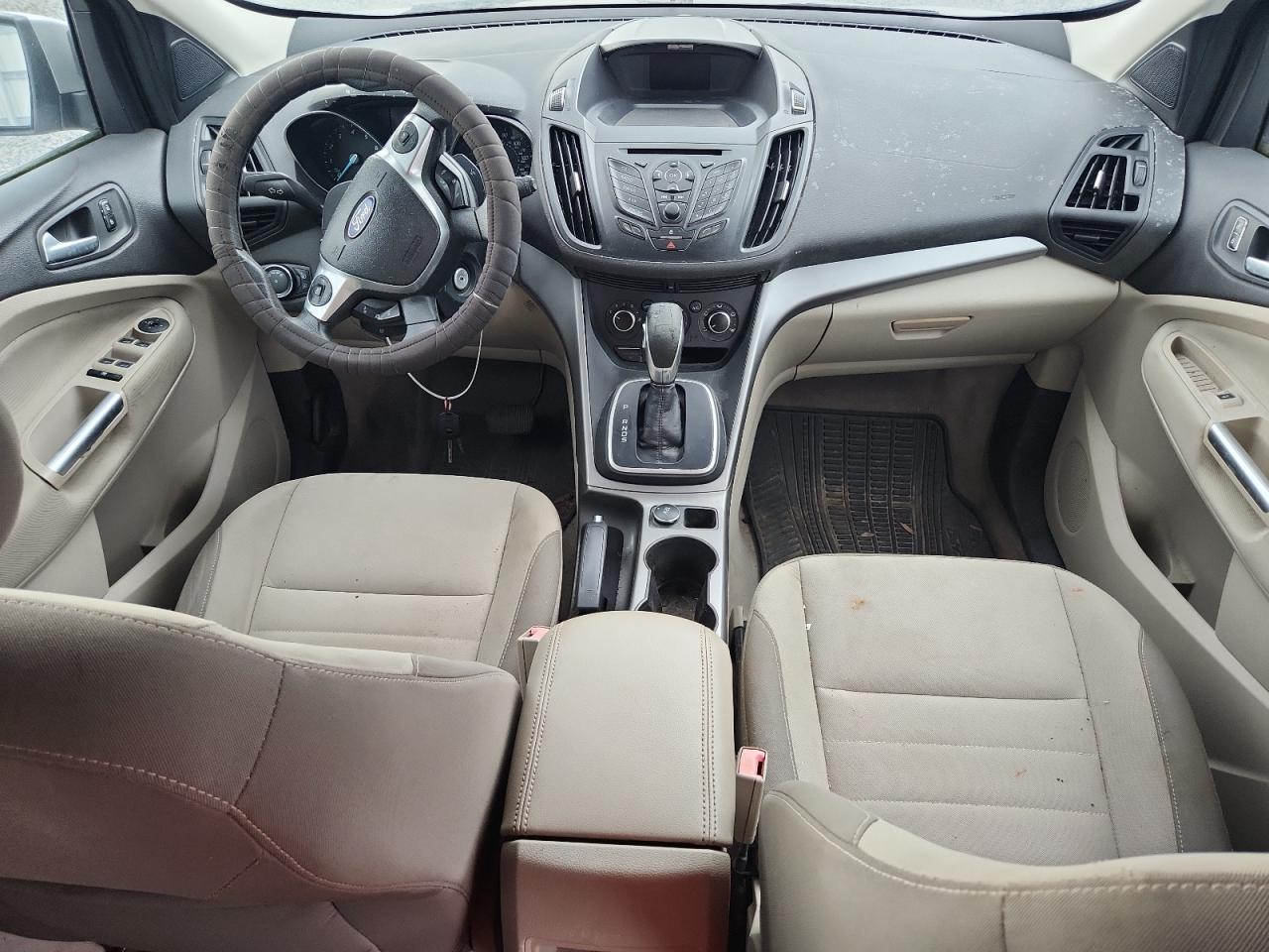 2013 Ford Escape Se Silver vin: 1FMCU9GX2DUA37439