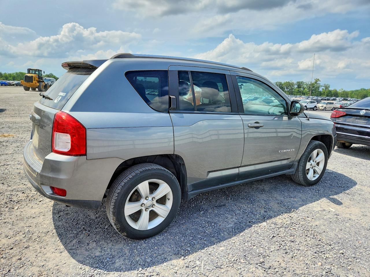 2012 Jeep Compass Sport Gray vin: 1C4NJDBB1CD632334