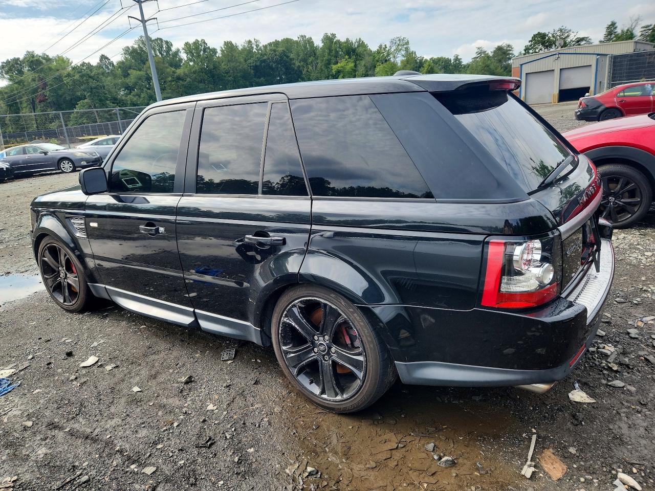 2013 Land Rover Range Rover Sport Sc Black vin: SALSH2E43DA789066