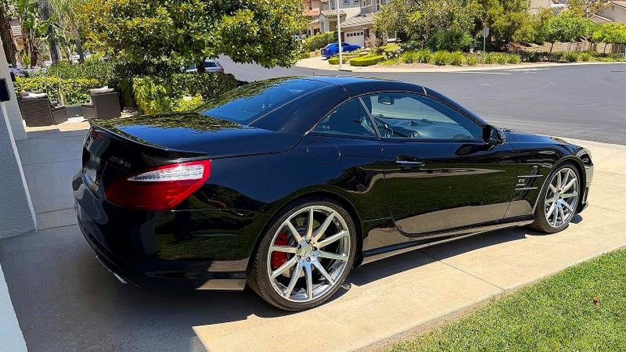 2014 Mercedes-benz Sl 65 Amg Black vin: WDDJK7KA5EF023037