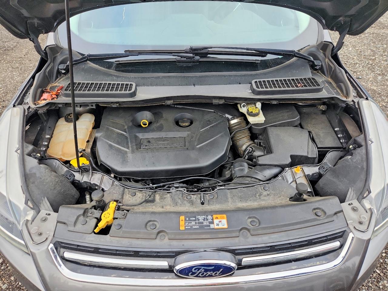 2014 Ford Escape Titanium Gray vin: 1FMCU9J91EUD44581