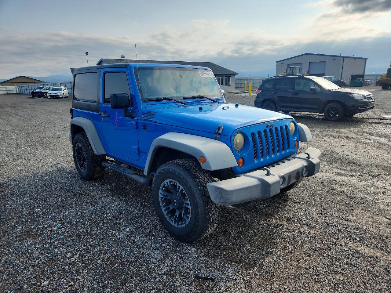 2011 Jeep Wrangler Sport Blue vin: 1J4AA2D13BL548926