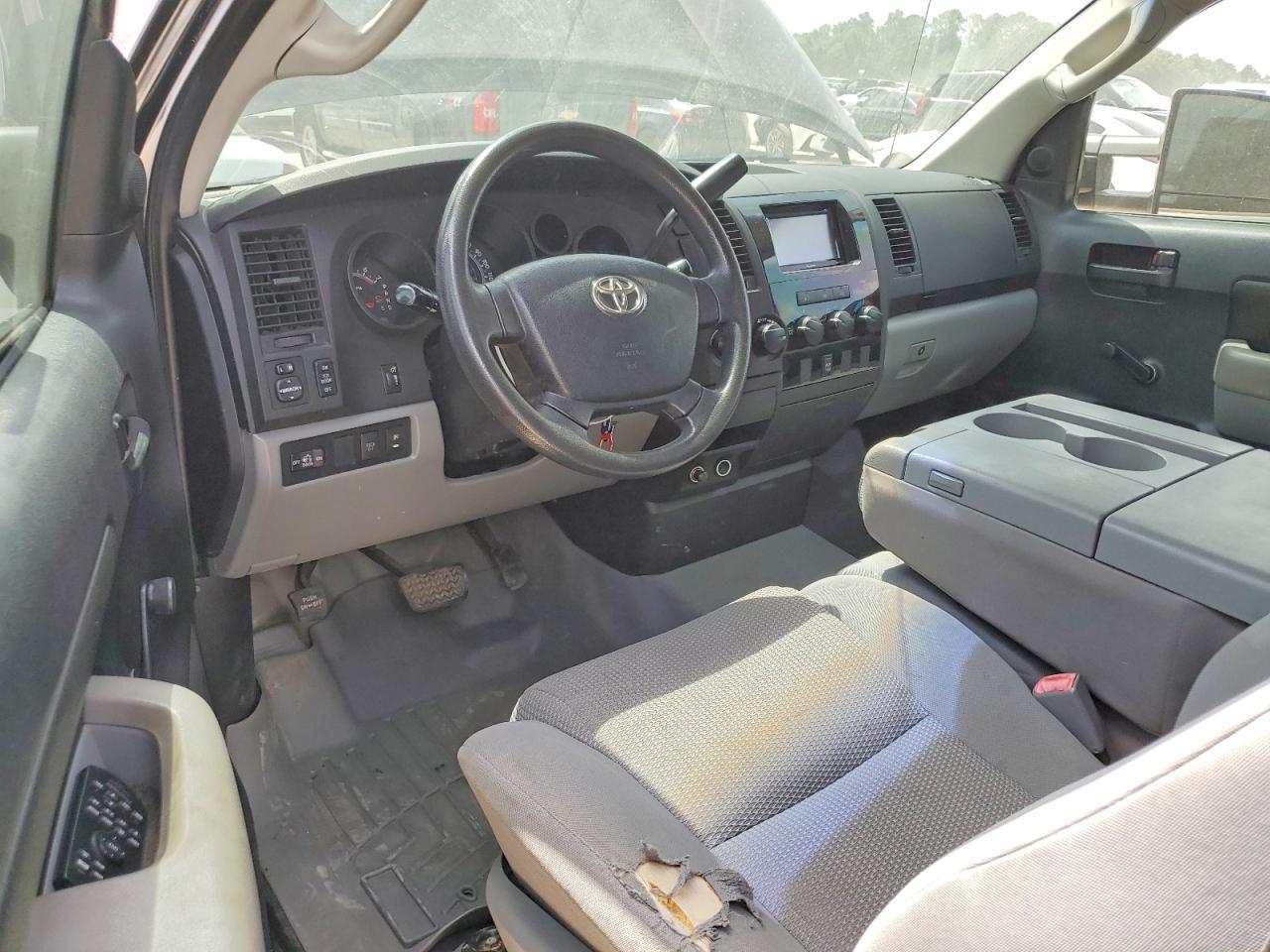 2007 Toyota Tundra Base Black vin: 5TFKT52187X001773