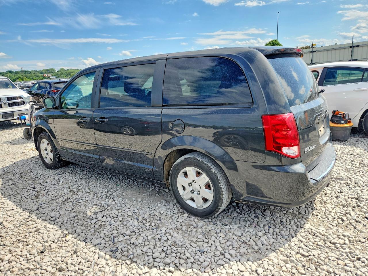 2012 Dodge Grand Caravan Se Серый vin: 2C4RDGBG6CR420208