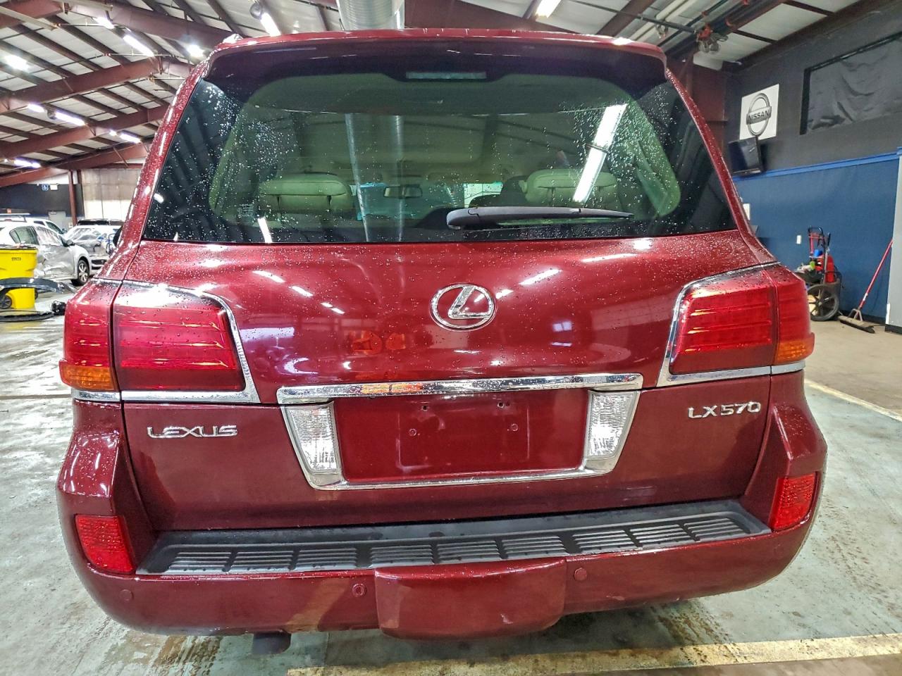 2008 Lexus Lx 570 Burgundy vin: JTJHY00W184018010