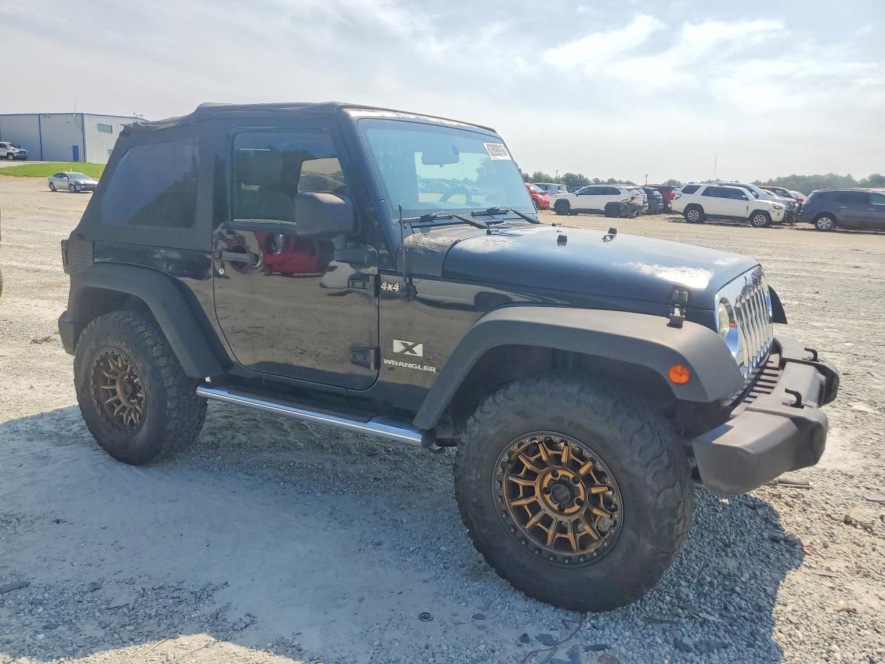 2008 Jeep Wrangler X Black vin: 1J4FA24128L503541