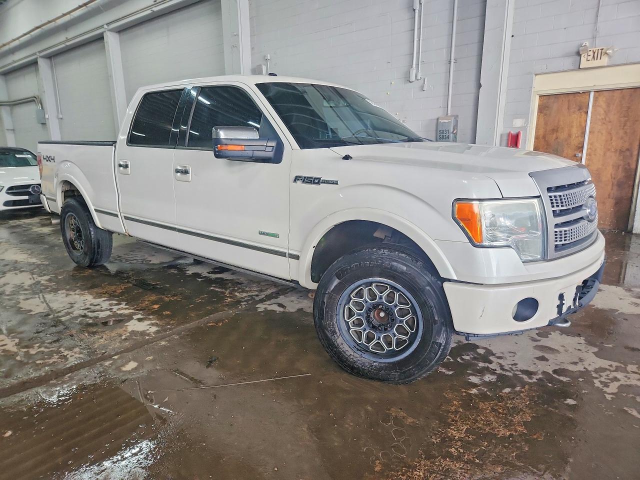 2012 Ford F150 Supercrew White vin: 1FTFW1ET9CFA71751