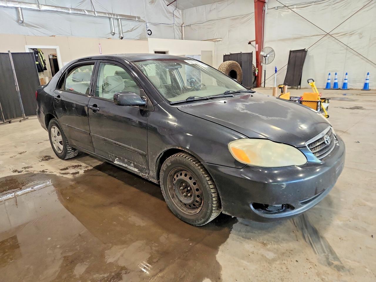 2005 Toyota Corolla Le Black vin: JTDBR32EX50057368