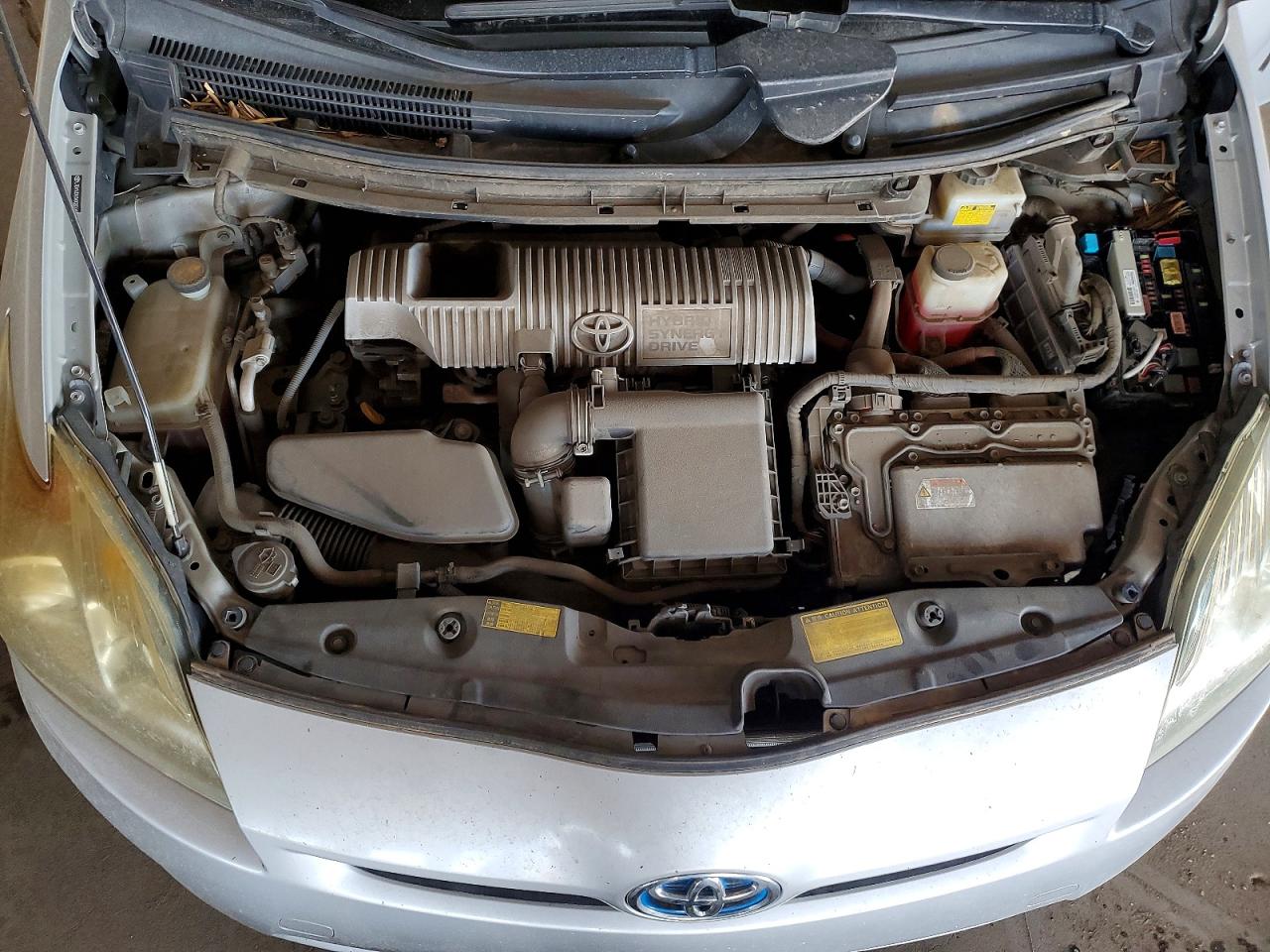2010 Toyota Prius Ii Silver vin: JTDKN3DU3A0020642