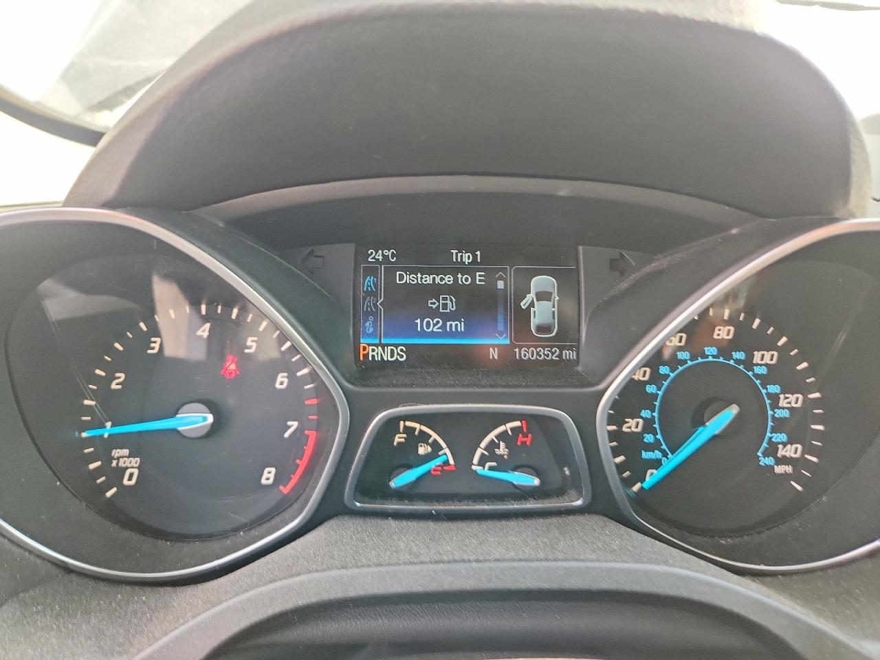 2014 Ford Escape Se Gray vin: 1FMCU0GX6EUB49383